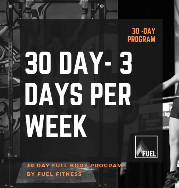 30 Day Beginner's Fitness Challenge